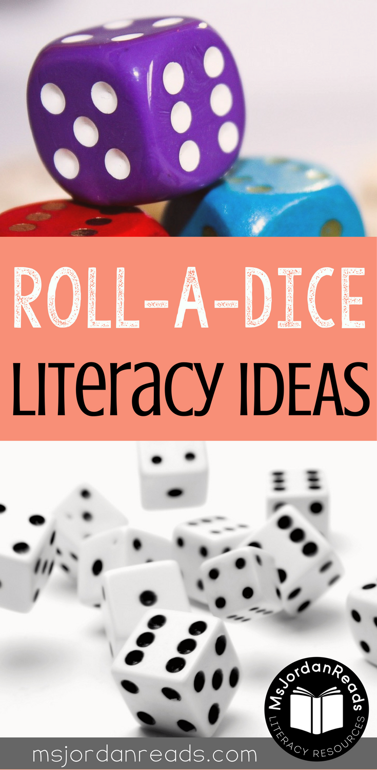 Roll-a-Dice Literacy Fun - MsJordanReads