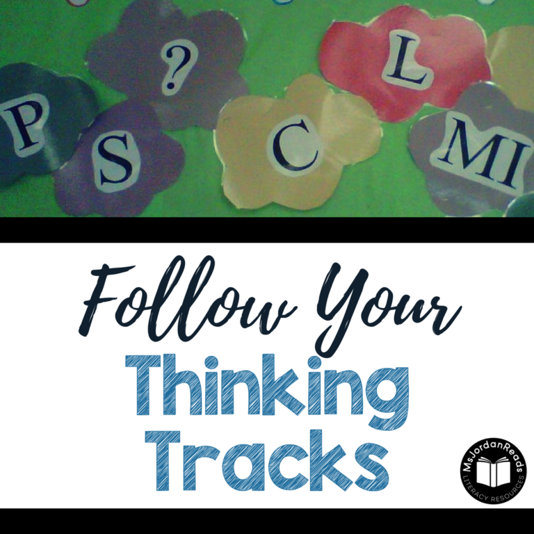 Introducing Thinking Tracks for Comprehension | Follow Your Thinking Tracks | Activities, posters, and graphic organizers to support comprehension of fiction and non-fiction texts.