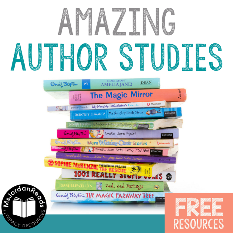 Amazing Author Studies | Ideas & resources for integrating engaging author studies into your ELA curriculum. Free literacy resources included to help you get started!