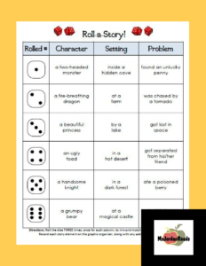 Roll a Story FREEBIE (MsJordanReads)