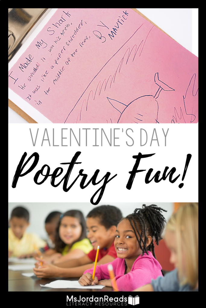 Valentines Day Poetry Activity