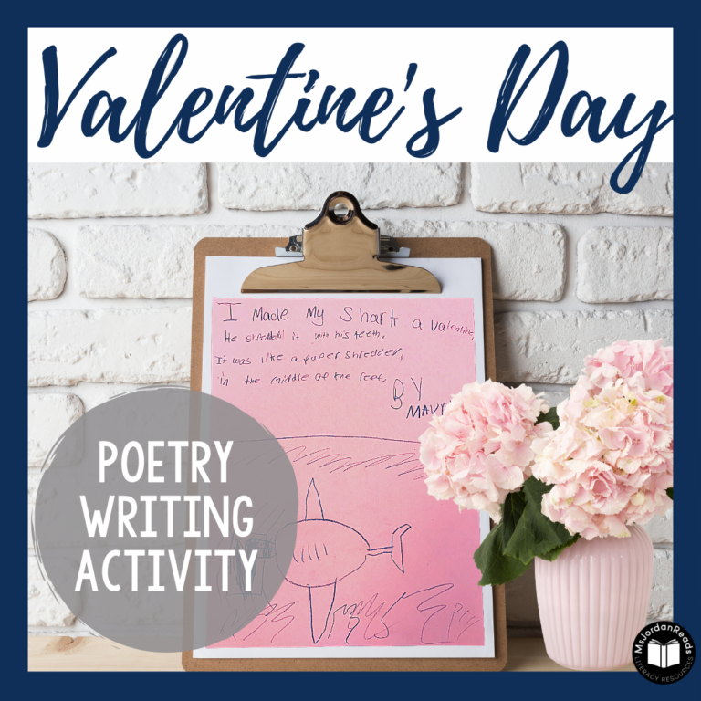 Valentine's Day Poetry Writing Activity