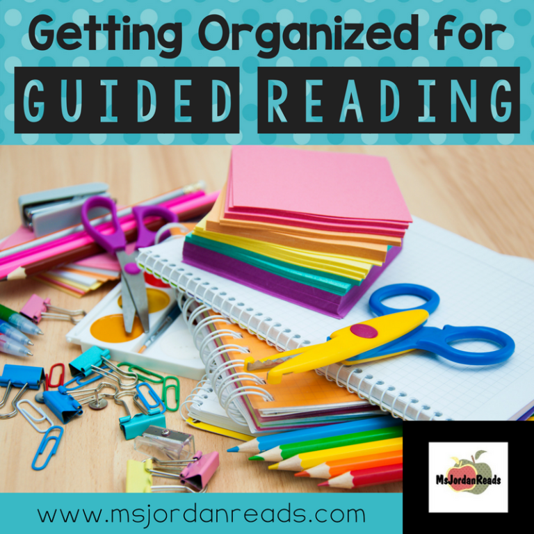 Getting Organized for Guided Reading