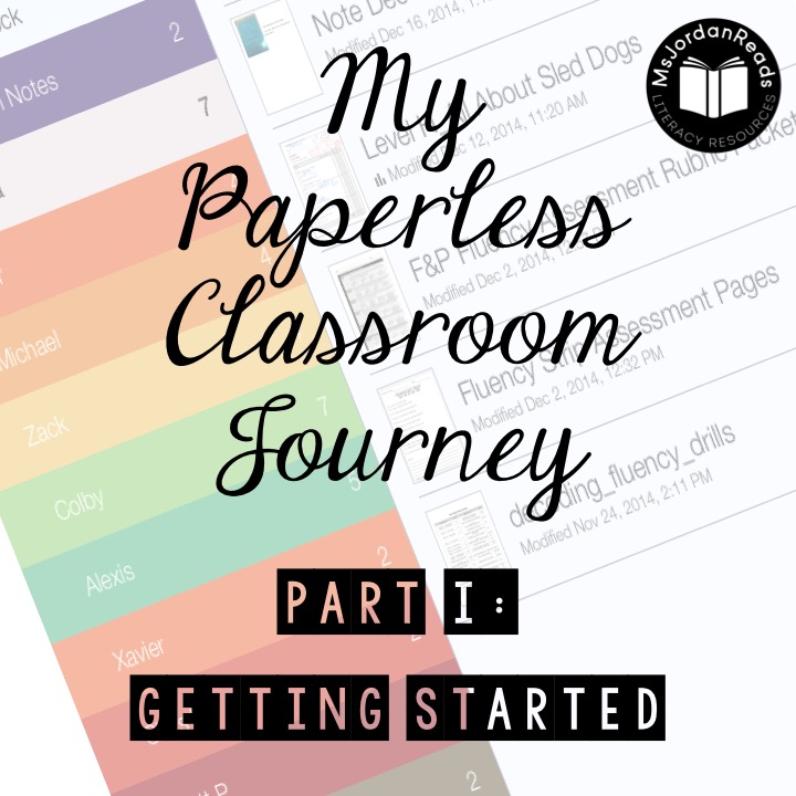 My Paperless Classroom Journey: Getting Started