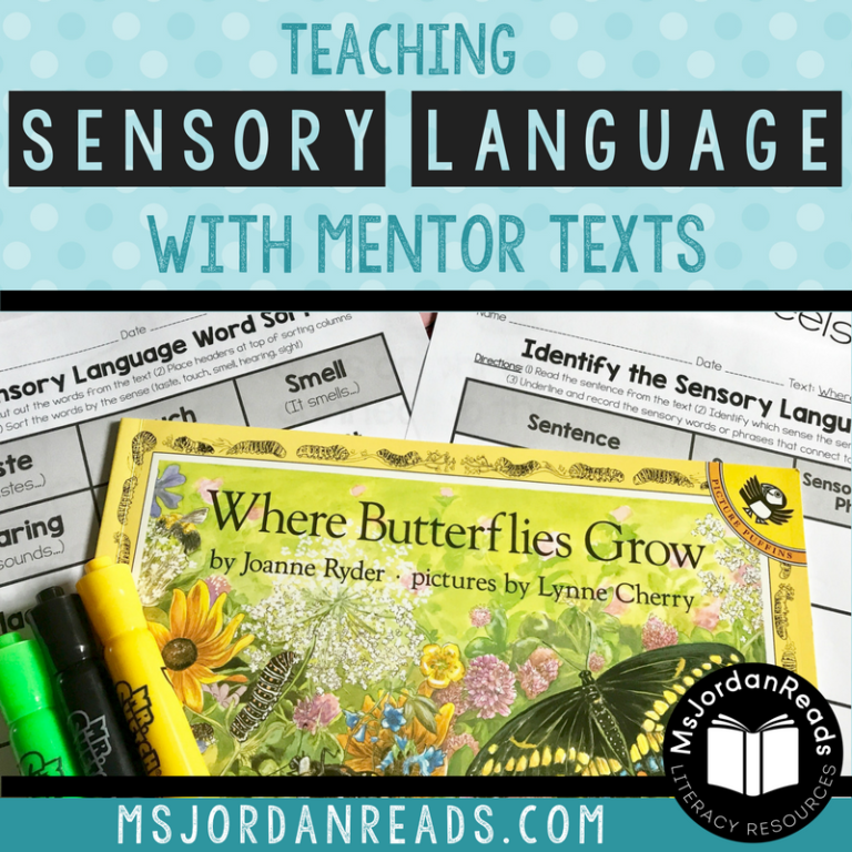 Teaching Sensory Language with Mentor Texts