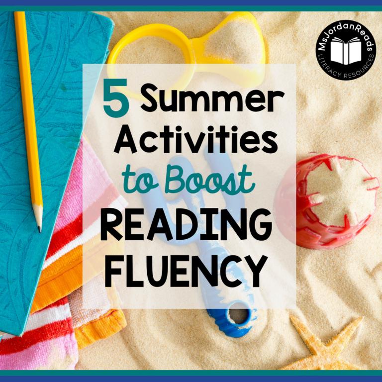 5 Summer Activities to Boost Reading Fluency