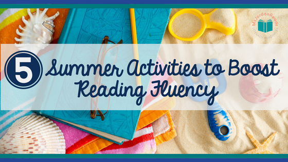 Help students boost summer reading fluency with these 5 interactive fluency activities | A FREE printable for parents is included to support student fluency development. By doing these activities, parents can help their children maintain reading skills and avoid the summer reading regression that usually occurs.