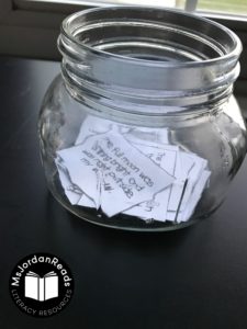 DIY Fluency Jars | Fluency activities to promote reading fluency at home over the summer. Fill the jars with fluency task cards, phrases, sentences, or any independent level text!