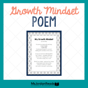 Growth Mindset Poem