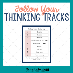 Introducing Thinking Tracks for Comprehension | Follow Your Thinking Tracks | Activities, posters, and graphic organizers to support comprehension of fiction and non-fiction texts.