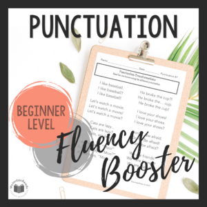 Fluency Booster Punctuation