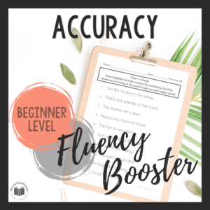 Accuracy Fluency Booster