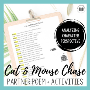 Cat and Mouse Chase | Partner Perspective Poem + Activities