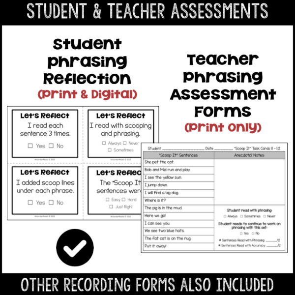 "Scoop It" Fluency Task Cards - Set 1- Printable and Google™ Classroom | Digital - Image 4