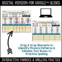 Phonics Color & Sort Word Work Activity | Google™ Slides | Print ...