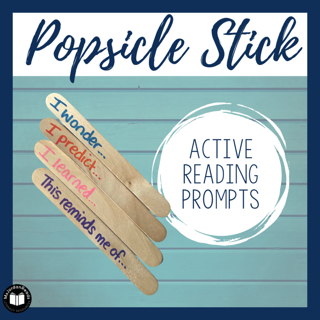 Active Reading - Popsicle Sticks for Small Group Reading