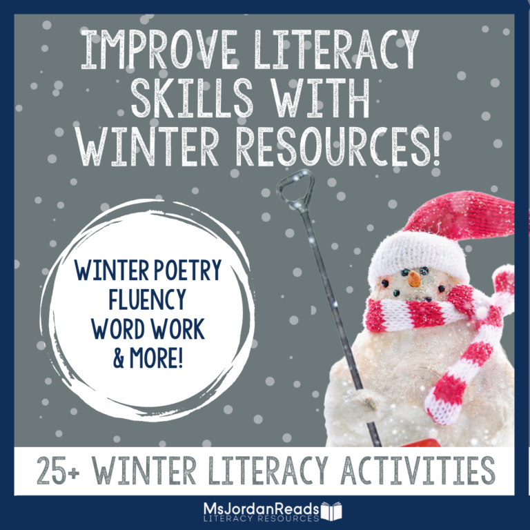 Winter Literacy Resources to Improve Reading and Writing