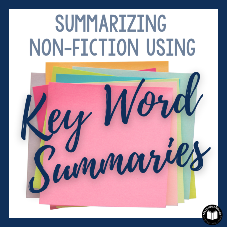 Summarizing Non Fiction Using Key Word Summaries