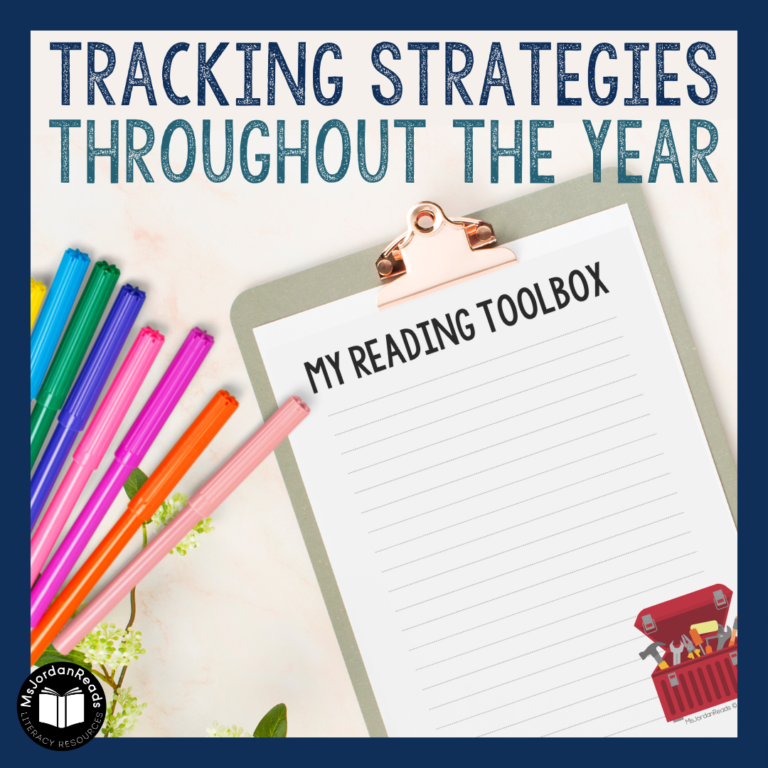 Tracking Reading Strategies Throughout the Year