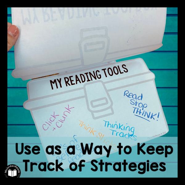 My Reading Toolbox | Reading Strategy Recording Pages + Flap Book - Image 3