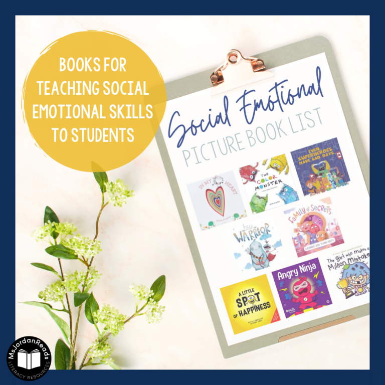 10 Books & Series for Teaching Social Emotional Skills in the Classroom